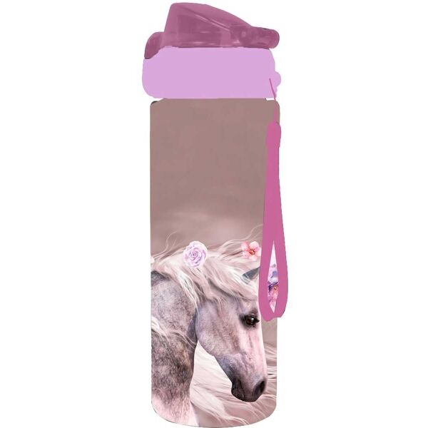 Oxybag KŮŇ ROMANTIC 500 ML Dívčí plastová láhev na pití