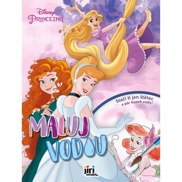 Disney MALUJ VODOU A4 PRINCEZNY Omalovánky