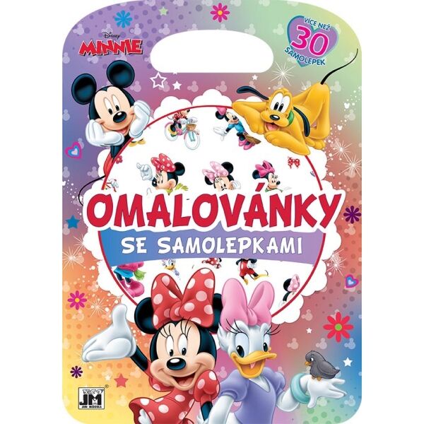 Disney MINNIE Omalovánky se samolepkami