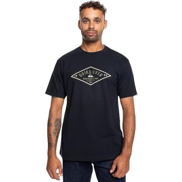 Quiksilver DIAMOND LOGO SS Pánské bavlněné triko