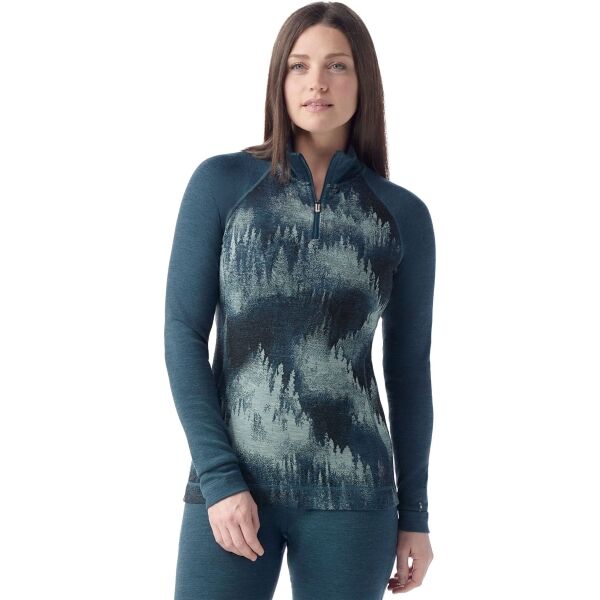 Smartwool CLASSIC THERMAL MERINO BL 1/4 ZIP Dámské termo triko