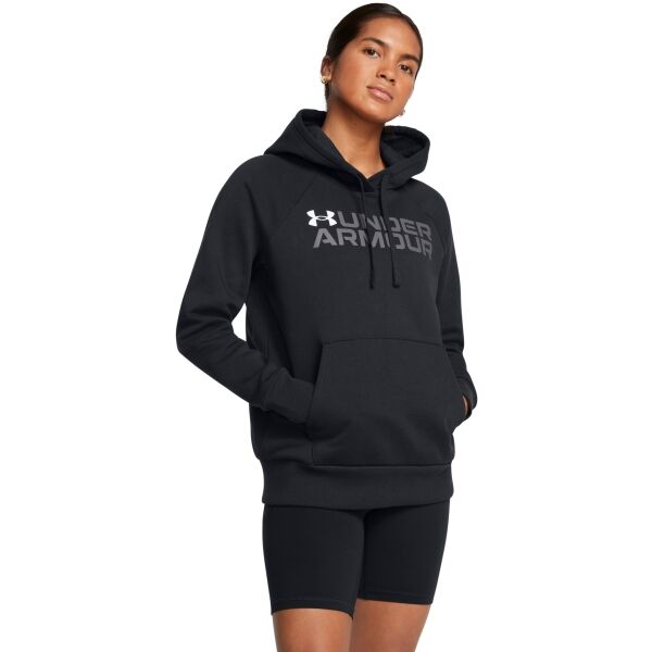 Under Armour RIVAL FLEECE WORDMARK Dámská mikina