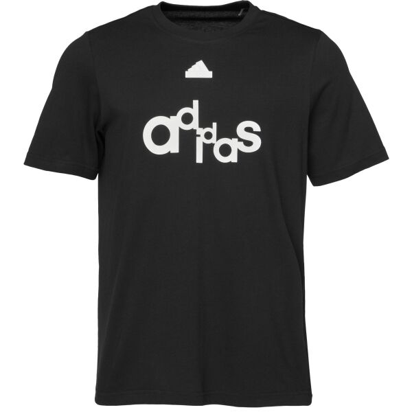 adidas GRAPHIC PRINT FLEECE TEE Pánské triko