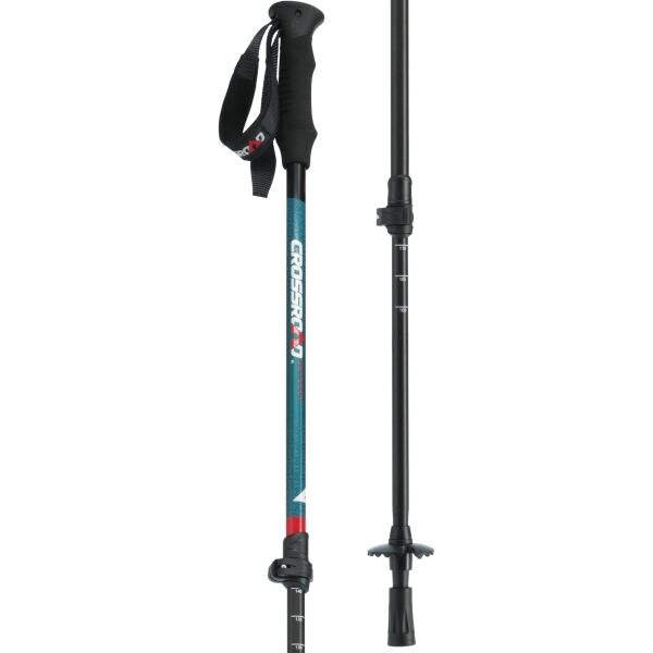 Crossroad ODYSSEY XL Třídílné trekové hole