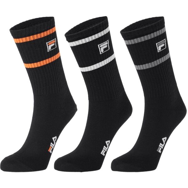 Fila MAN NORMAL SOCKS LIFESTYLE 3 PAIRS PACK Pánské ponožky