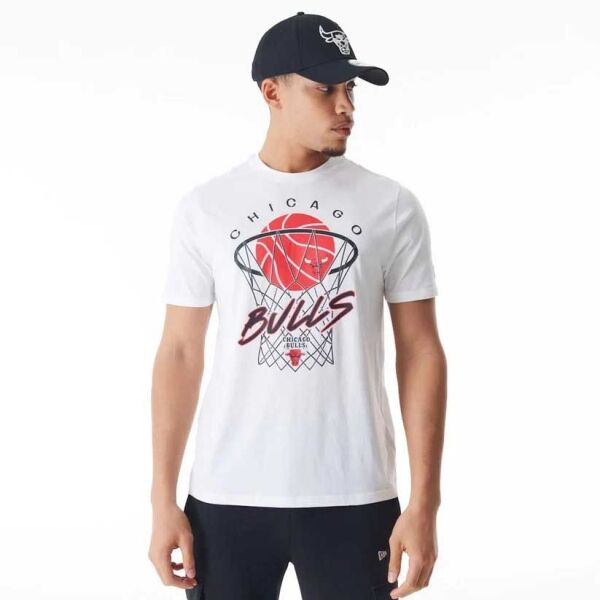 New Era CHICAGO BULLS NBA NET Pánské triko
