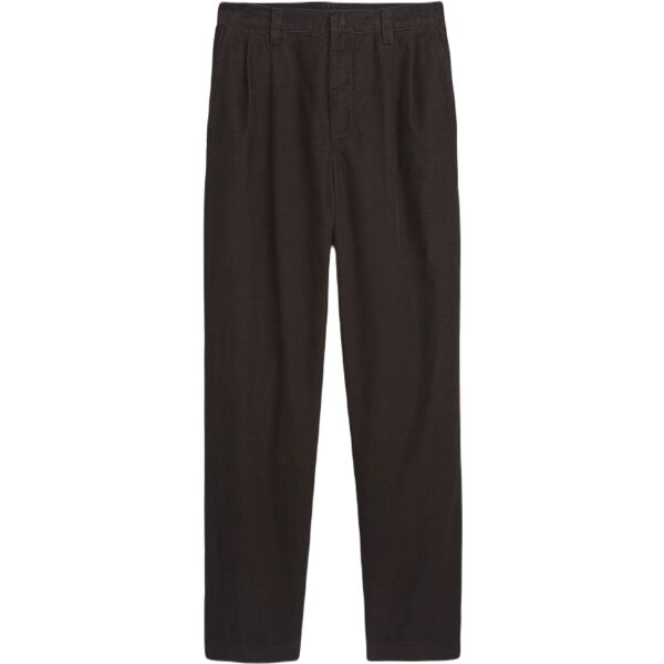 GAP PLEATED TAPERED CORD Dámské kalhoty