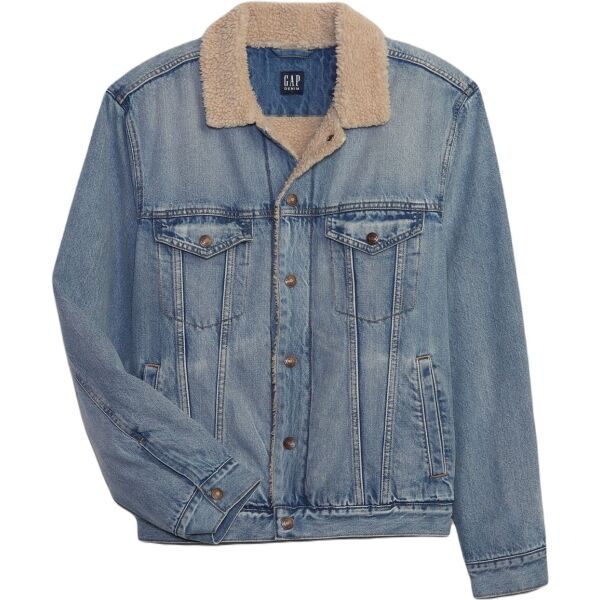 GAP V-SHERPA DENIM Pánská bunda