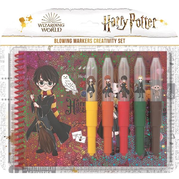 HARRY POTTER HARRY POTTER Set s foukacími fixy a notesem