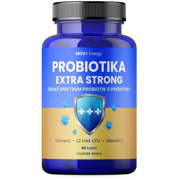 MOVIT ENERGY MOVIT PROBIOTIKA EXTRA STRONG 90 VEGANSKÝCH KAPSLÍ Doplněk stravy
