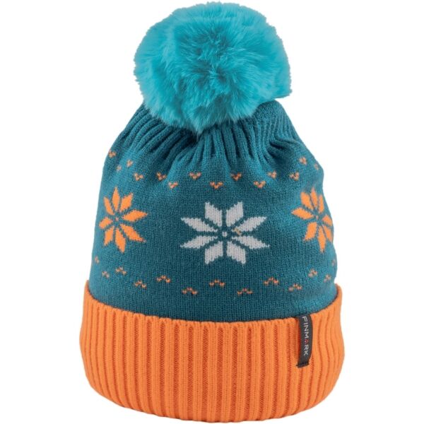 Finmark WINTER HAT Zimní pletená čepice