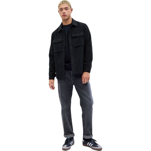 GAP FA23 LS MIDWEIGHT FLANNEL Pánská košile