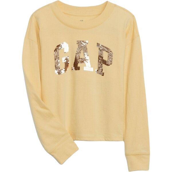 GAP V-LS ELV LOGO Dívčí tričko