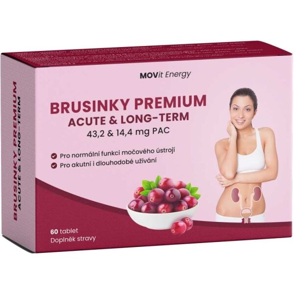 MOVIT ENERGY MOVIT BRUSINKY PREMIUM ACUTE 60 TABLET Doplněk stravy