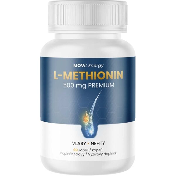 MOVIT ENERGY MOVIT METHIONIN PREMIUM 500 MG 90 VEGANSKÝCH KAPSLÍ Doplněk stravy