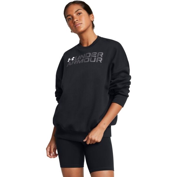 Under Armour RIVAL FLEECE WORDMARK Dámská mikina