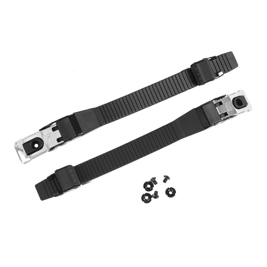 Powerslide Pásek + přezka Kizer Supreme Buckle Set Silver 20cm