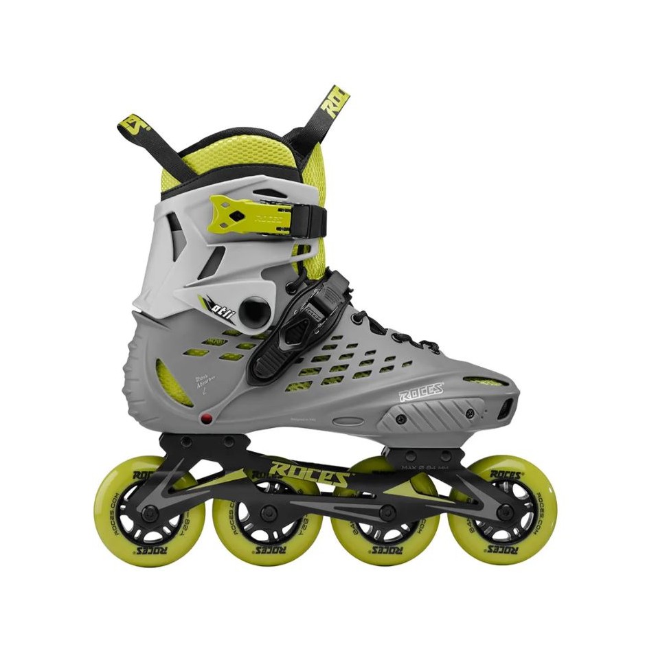 Roces Kolečkové brusle Roces Otli 84 Grey Mustard