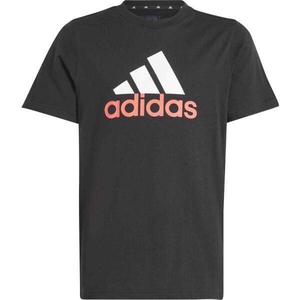 adidas ESSENTIALS TWO-COLOR BIG LOGO COTTON T-SHIRT Juniorské triko