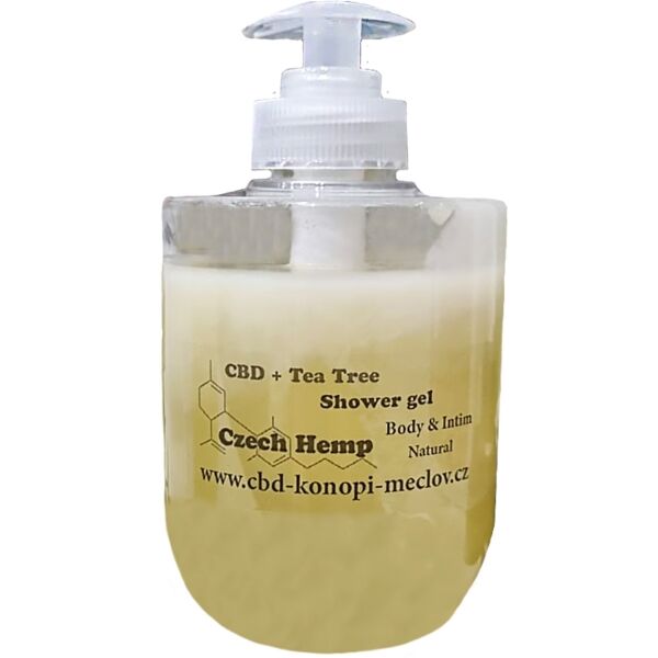 CBD konopí Meclov CBD TEA TREE INTIM GEL 300 ML CBD konopný gel