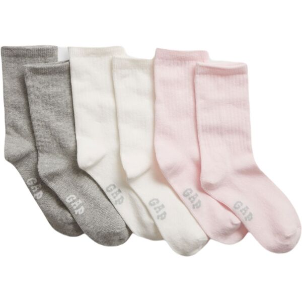 GAP BAS CRW 3PK Dívčí ponožky