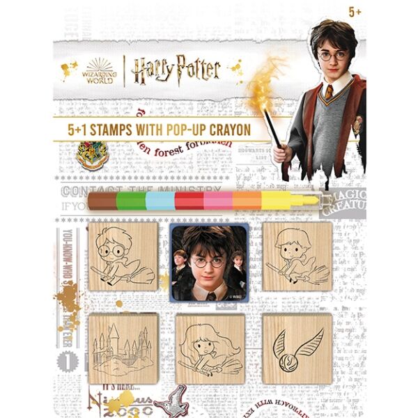 HARRY POTTER HARRY POTTER Razítka 5+1 s voskovkou
