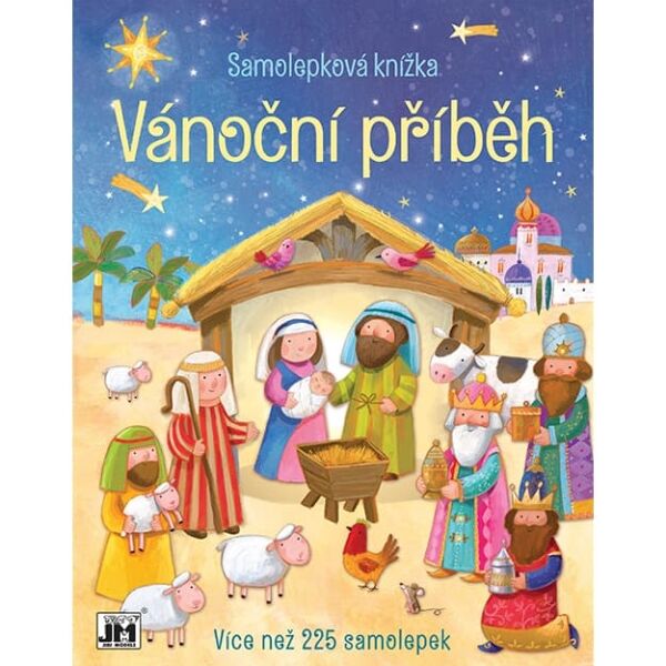 JIRI MODELS VÁNOČNÍ PŘÍBĚH Samolepková knížka