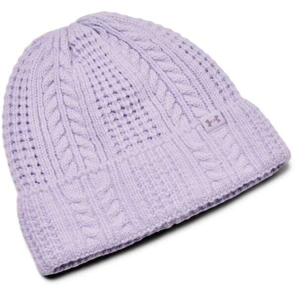 Under Armour HALFTIME CABLE KNIT BEANIE Dámská zimní čepice