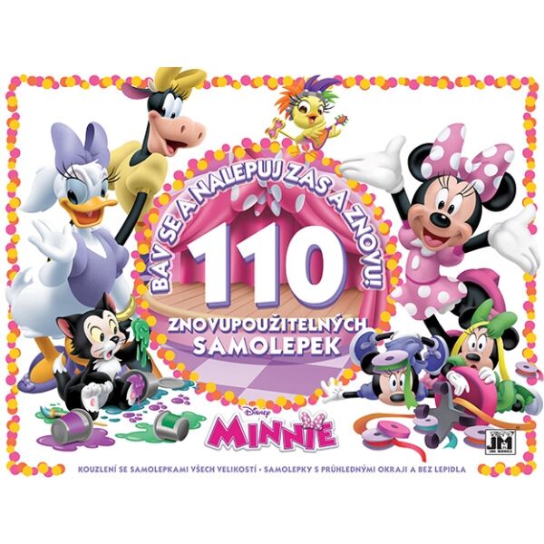 Disney BAV SE A NALEPUJ ZAS A ZNOVU! MINNIE Kreativní set