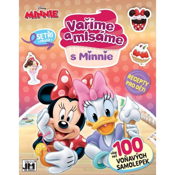 Disney VAŘÍME A MLSÁME MINNIE Samolepková knížka