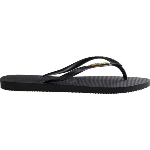 HAVAIANAS SLIM LOGO METALLIC Dámské žabky