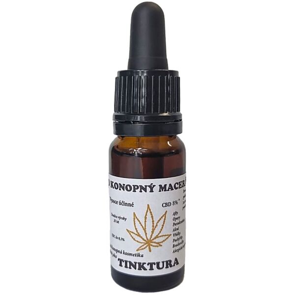 CBD konopí Meclov CBD KONOPNÁ TINKTURA 10 ML Konopný macerát