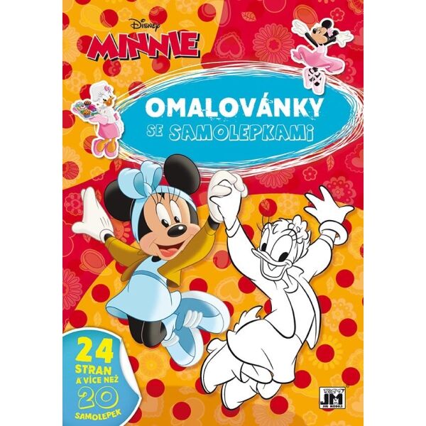 Disney A4 MINNIE Omalovánky se samolepkami