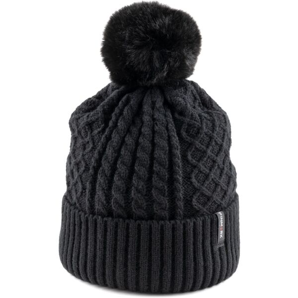 Finmark WINTER HAT Zimní pletená čepice