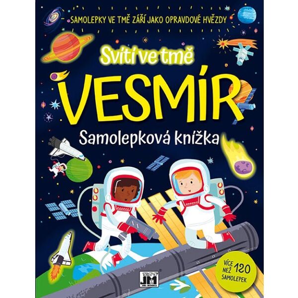 JIRI MODELS VESMÍR Samolepková knížka