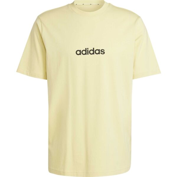 adidas ESSENTIALS LINEAR SINGLE JERSEY Pánské triko