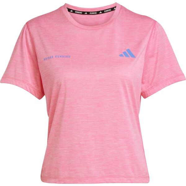 adidas OWN THE RUN MELANGE TEE W Dámské běžecké tričko