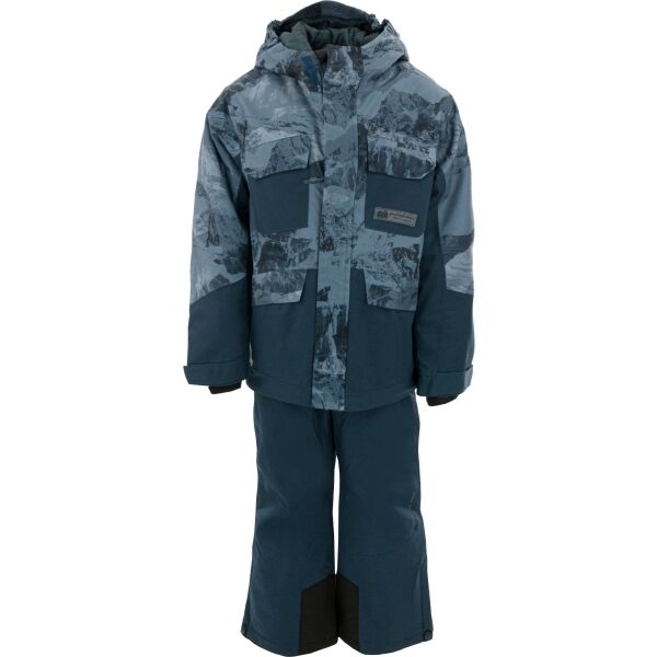 ALPINE PRO SCEDO Dětský lyžařský set