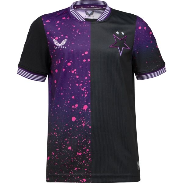 CASTORE SLAVIA PRAGUE AWAY SS SHIRT JR Dětský fotbalový dres