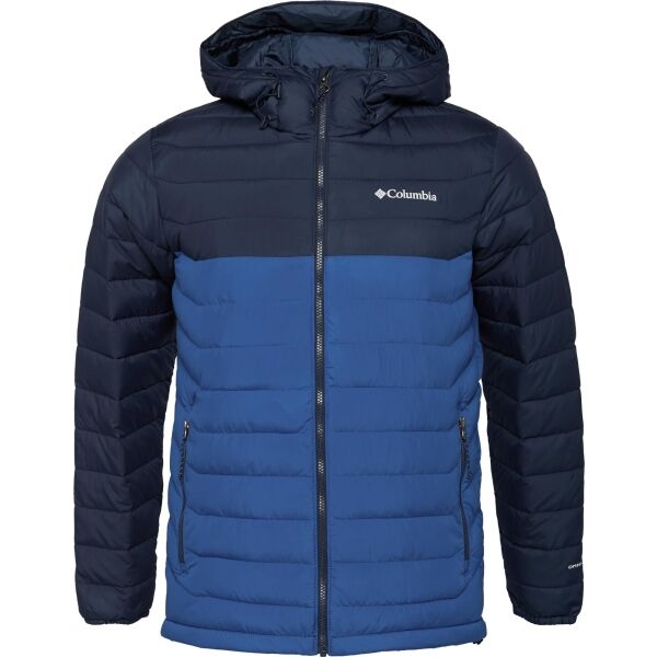 Columbia POWDER LITE II HOODED JACKET Pánská zimní bunda