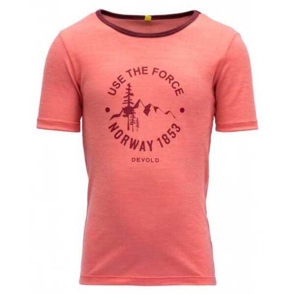 Devold FORCE KID TEE Dětské triko s krátkým rukávem