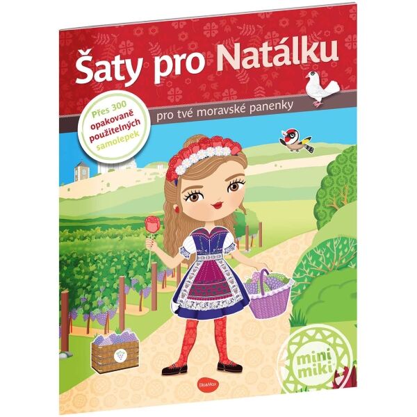 ELLA & MAX ŠATY PRO NATÁLKU Kniha samolepek