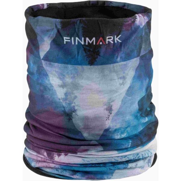 Finmark MULTIFUNCTIONAL SCARF WITH FLEECE Multifunkční šátek