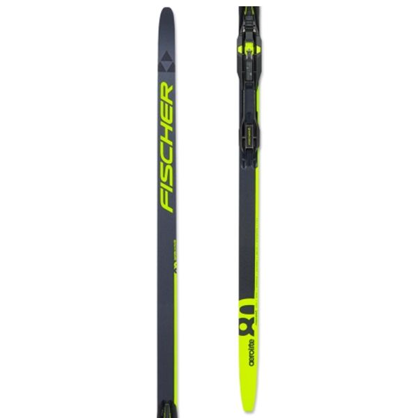 Fischer AEROLITE SKATE 80 SET + BDG RACE SKATE Lyže na bruslení