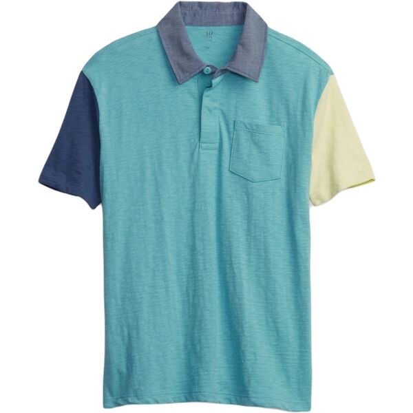 GAP CHAMBRAY POLO Chlapecké tričko