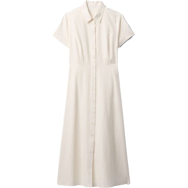 GAP SS SHIRTDRESS MAXI Dámské šaty