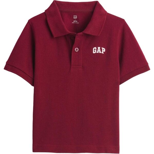 GAP V-FRCH SS LOGO PIQUE POLO Dětské polo tričko