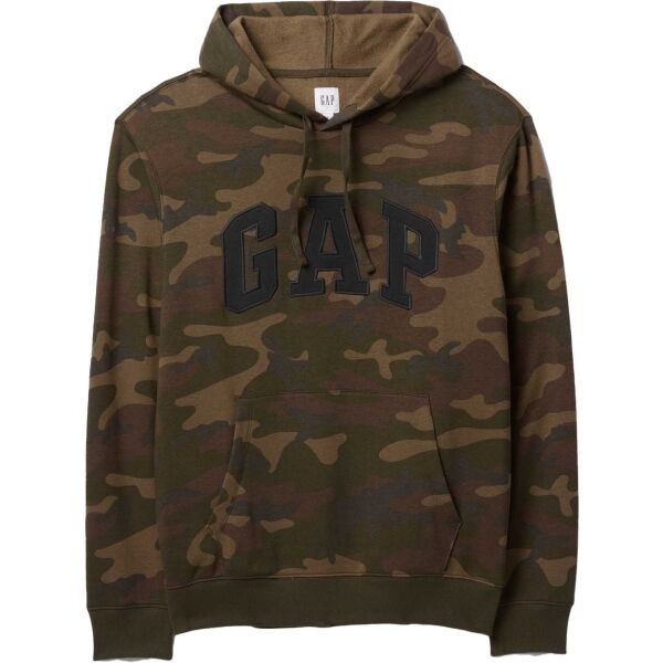 GAP V-PRINTED HERITAGE LOGO PO Pánská mikina