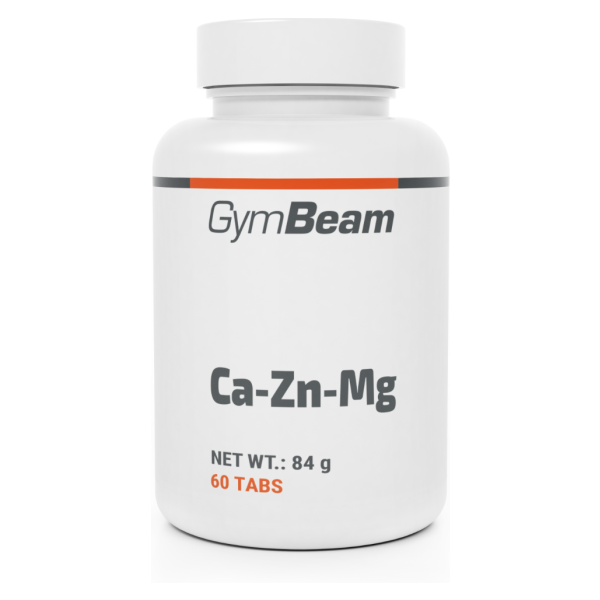 GymBeam VÁPNÍK + ZINEK + HOŘČÍK - 120 TAB Minerální látka