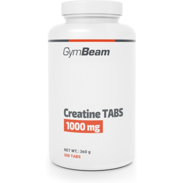 GymBeam CREATINE TABS 1000MG - 300 TAB Kreatin